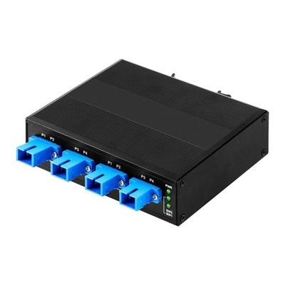 D2*2B SM MM Endüstriyel Fiber Bypass Switch SC Bağlantısı DC24v Koruma için
