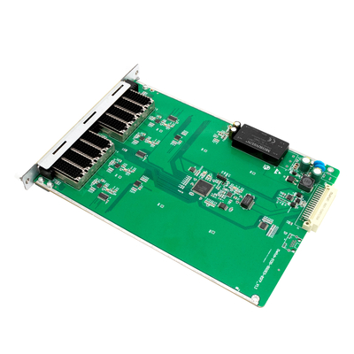 DWDM iletimi 8*SFP+ Çoklu Hızlı OTU Transponder 1/2/4/8/10G Muxponder board