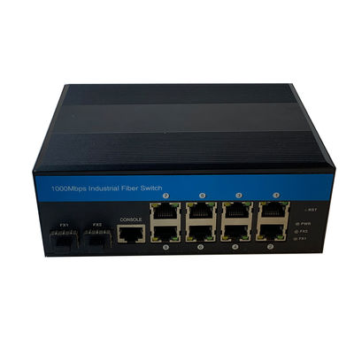 Web Yönetimli Endüstriyel Gigabit Ethernet Anahtarı 10 Bağlantı Noktalı Ağ Anahtarı IM-FS280GW