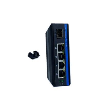 5 Bağlantı Noktalı Yönetilmeyen Endüstriyel Ethernet Anahtarı, 40Gbps Sağlam Ağ Anahtarı