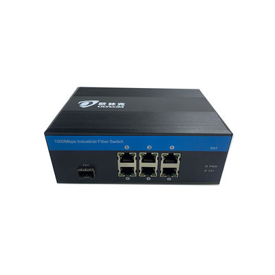 Zorlu Dış Ortam İçin IP40 POE Ağ Anahtarı Gigabit Ethernet