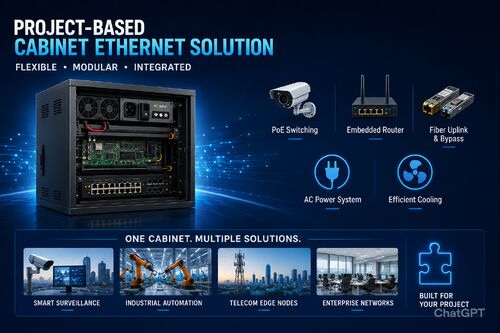 son şirket davası hakkında A Project-Based Cabinet Ethernet Solution