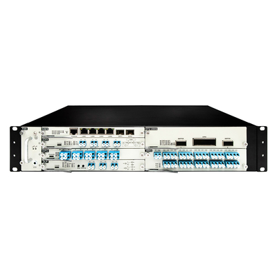 Kalite  19" 2U DWDM Optical Transmission System with EDFA OTU DCM Card Wdm Transmission System fabrika