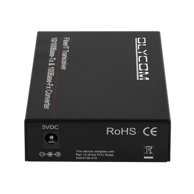 LC Fiber - Gigabit Rj45 Bakır Ethernet SFP Medya Dönüştürücü 10 / 100 / 1000M