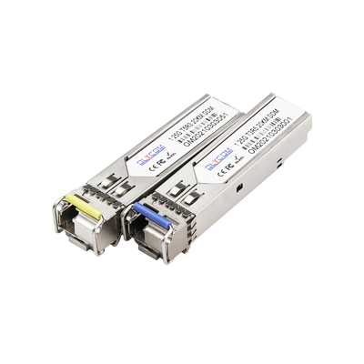1.25G Tek Mod SFP Modülü LC Port 20KM 1310/1550nm WDM DDM Destek OEM