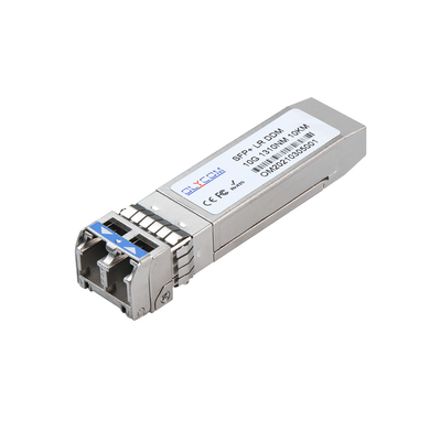 10G LC Tekli Mod 1310Nm 10Km DDM 10 GBase-LR SFP+ Açık Anahtar için Alıcı-Verici