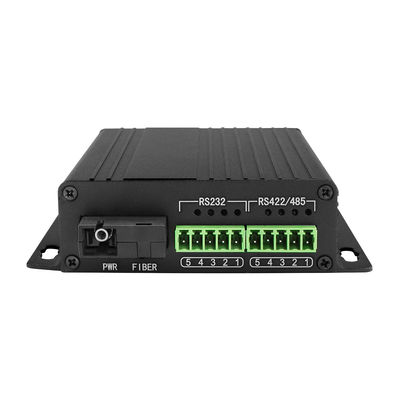 Seri Fiber Media Converter RS485 RS422 RS232 SC 20km RTU HOST SCADA için