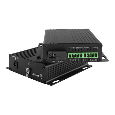 Seri Fiber Media Converter RS485 RS422 RS232 SC 20km RTU HOST SCADA için