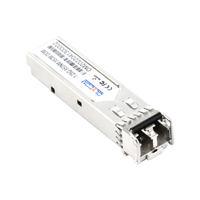 Endüstriyel 1.25G SFP Modülü 850nm Multimode 550m Gigabit Switch için Duplex LC DDM