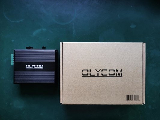 Gigabit Ethernet Mini Fiber Switch Gigabit Ağı SC Optik 20KM Yönetilmeyen Duvar Montajlı
