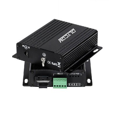 Multimode RS232 Seri Dönüştürücü Fiber Optic 850nm Duplex SC Port Duvar Montajlı