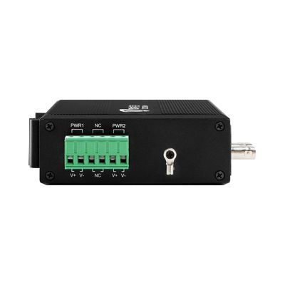 Mini Sabit Medya Dönüştürücüsü Gigabit Ethernet Yönetilmemiş ST Fiber 30km Çift DC12V CE FCC