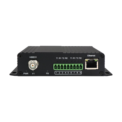 Video Bidi RS485 RS422 Veri Ethernet Fiber Optic Converter FC 40KM Destek OEM