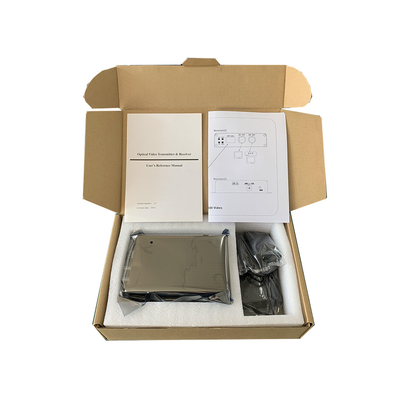 Video Bidi RS485 RS422 Veri Ethernet Fiber Optic Converter FC 40KM Destek OEM