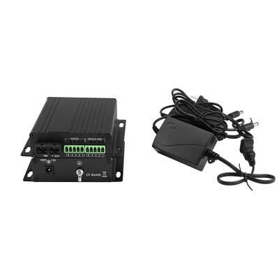 RS232 Seri Fiber Optic Modem 40KM Çift Fiber SC Port Kompakt Boyut Duvar Montajlı
