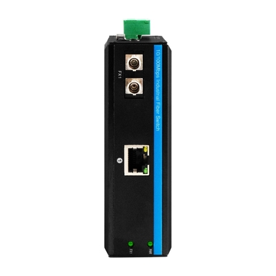 30W Endüstriyel PoE Medya Dönüştürücüsü 100M/1000M SFP Slot Yönetilmeyen Gigabit Ethernet
