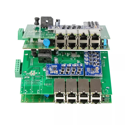 16 Port Gigabit Yönetilen PoE Değiştiricisi 802.3at Standart 8 Optik SFP yuvaları 240W Bütçe