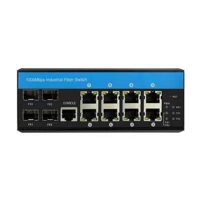 2.5G Lite Layer 3 Ring Managed Ethernet Switch 12 Port ERPS RSTP Din Rail Montajlı