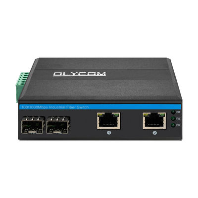 4 Bağlantı Noktalı PoE Gigabit Yönetilmeyen Ethernet Anahtarı Din Ray 12V 24V