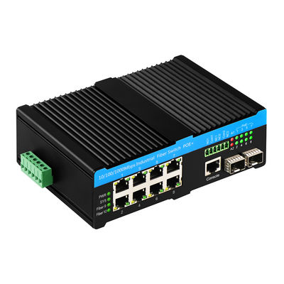 Gigabit 802.3bt PoE Yönetilen 8 Port Değiştiricisi 2.5G Fiber Web L2 Yönetilen Fansiz 720W