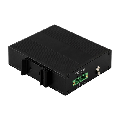 6 Port Gigabit Yönetilen Sertleştirilmiş Ağ Değiştiricisi Kompakt Boyutlu Çift Güçlü DC12V