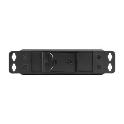 OM-FBS-44-MLC MULTIMODE OPTICAL BYPASS MODUL 8 PORT LC CONNECTOR DIN 12V 24V üzerine monte edilmiş