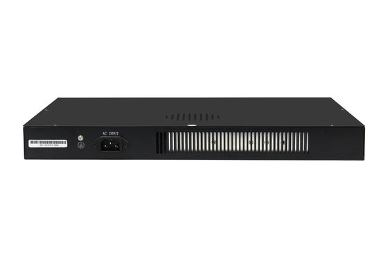 24 Port PoE Değiştiricisi Gigabit Temelli L2 L3 Akıllı Yönetilen 300W Bütçe SFP Uplink 1U Rack ile