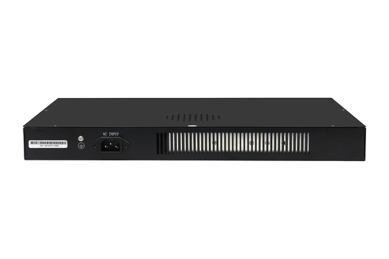 24 Port PoE Değiştiricisi Gigabit Temelli L2 L3 Akıllı Yönetilen 300W Bütçe SFP Uplink 1U Rack ile