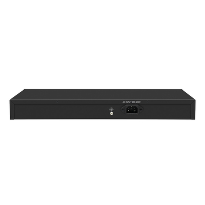 16 Port Gigabit Yönetilen PoE Değiştiricisi Ticari 1U Rack 300W 2 SFP/RJ45 Uplink ile