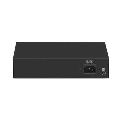 6 Bağlantı Noktalı Gigabit PoE Anahtarı 250 Metre Uzatma VLAN 60W Güç Bütçesi 220V Giriş