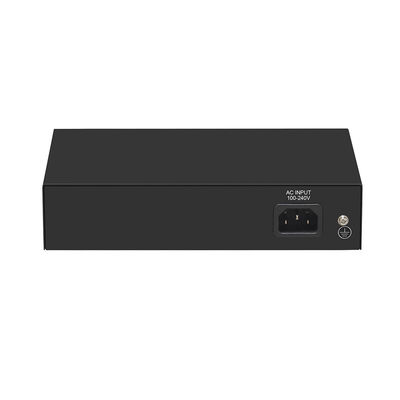 4 Port Gigabit Fiber Switch PoE Af/At 60W ile 1 SFP/Copper Uplink Ticari Sınıf CE