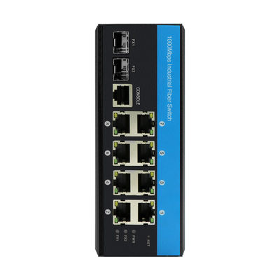 10 portlu Gigabit POE Switch L2 yönetilen Vitesse yonga seti Sağlam Ethernet Switch