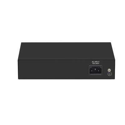 8 Port PoE Değiştiricisi 10/100M Hızlı Ethernet VLAN 250 metrelik PoE Uzaklığı AC Girişi Yönetilmemiş