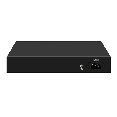 16 Port PoE Switch 10/100M Ethernet 2 SFP/RJ45 Uplink ile CCTV Kameralar için 300W Bütçe