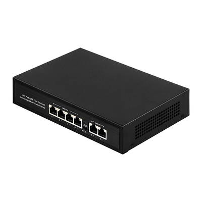 OEM ODM Hızlı Ethernet 10/100mbps 4 Port Poe Değiştiricisi 2 Uplink Port Ağı Değiştiricisi