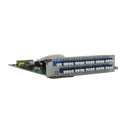 Yüksek kapasiteli DWDM sistemleri için 1U raf 100GHZ AWG 40 Dalga Uzunluğu Multiplexing/Demultiplexing Kartı