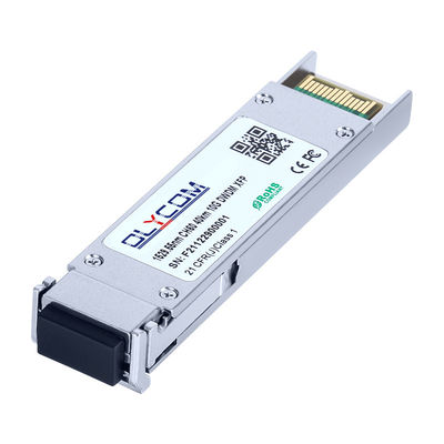 40KM DWDM XFP Fiber Transceiver 1528.77 - 1563.05nm Tek Mod Çift LC Port DDM