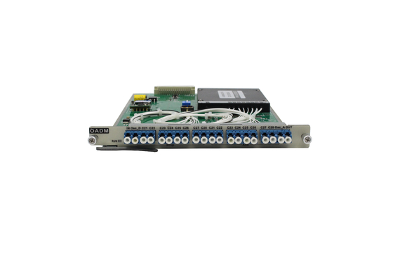 CWDM/DWDM Yeniden yapılandırılabilir OADM Optik Ekle Drop Multiplexing Kartı WDM Sistemi