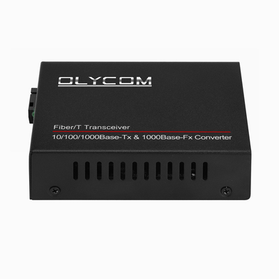 Mini Fiber Optic Media Converter Rj45 To Sc Transceiver Mm 20km Tek fiber Sm 1310/1550nm