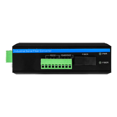 Endüstriyel Seri RS232/RS485/RS422 Fiber Optic Modem SM MM Fiber Optic Optical Modem
