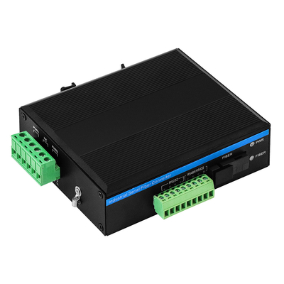 Endüstriyel Seri RS232/RS485/RS422 Fiber Optic Modem SM MM Fiber Optic Optical Modem