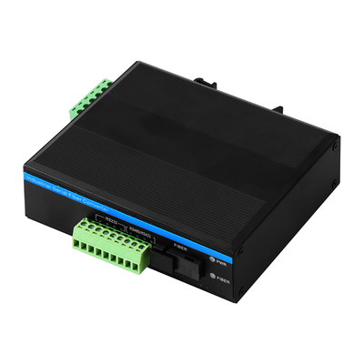 Endüstriyel Seri RS232/RS485/RS422 Fiber Optic Modem SM MM Fiber Optic Optical Modem