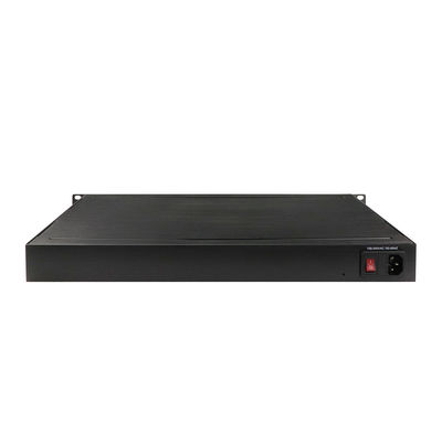 1U Rack Mount Endüstriyel Yönetilen POE Değiştiricisi 12 RJ45 + 12 SFP Portları ve 340W POE ile