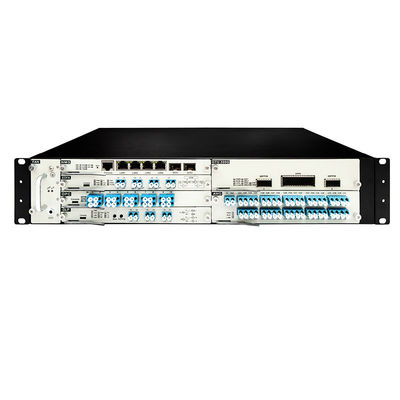 2U DWDM Rack Optik Taşıma Sistemi Tam OM3800 Serisi Hizmet Kartları için 8 yuva