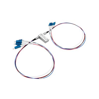 D2 × 2B Mekanik Bypass Optik Değiştirme LC Bağlantısı Tek Moduz Çapraz Bağlantı