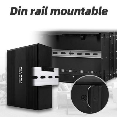 10port Gigabit 10/100/1000mbps L2 2 Sfp ile Yönetilen POE Değiştiricisi Açık Hava için