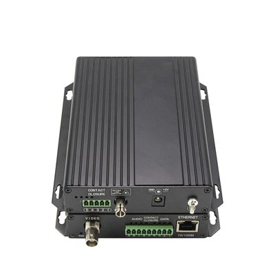 Çoklu Servisli Fiber Converter Analog Video RS232/RS422 Veri 10/100M Ethernet BiDI DC5V