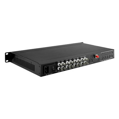 Analog Video Optik Dönüştürücü Tek Modlu Multimodlu FC ST SC Port 1U Rack