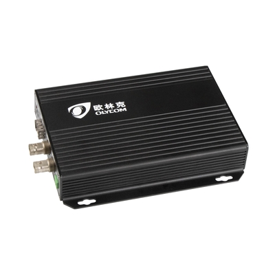 3G-SDI Video Optik Göndericisi Alıcı 2 SDI Çıktısı DC12V SFP yuvası ile BNC Port