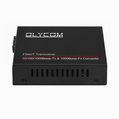 10/100/1000M Tek fiber duplex SC Bağlantısı 80KM Fiber Media Converter optik fiber to RJ45 converter